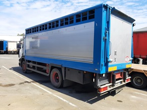 B1P014 -  CARROSSERIE BETAILLERE 1 NIVEAU BOVINS SUR CHASSIS SCANIA - AR CAPREM